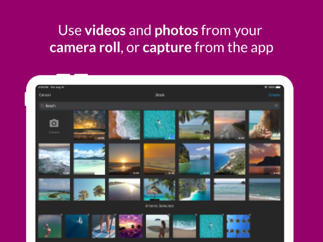 ‎WeVideo - Video Editor & Maker Capture d'écran