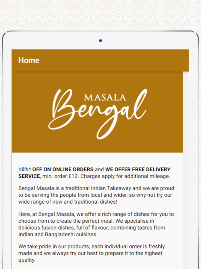Bengal Masala Takeaway