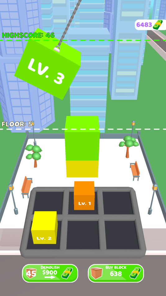#5. Merge n Build (iOS) Podle: Marula Games OU