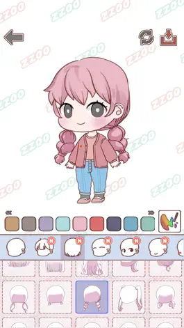 Game screenshot Lucky Doll : My Own Characters apk