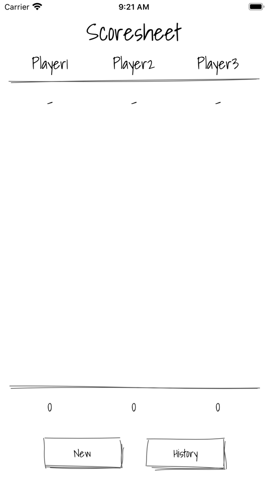 #1. Scoresheet (iOS) 由: Brian Kramer