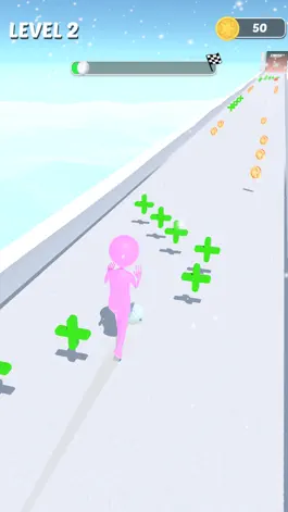 Game screenshot Snow Bridge Ice Race Ball Game mod apk