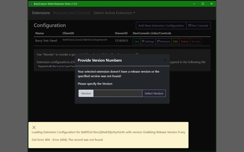 App screenshot