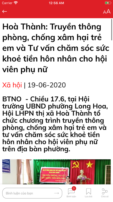 Bao Tay Ninh Screenshot
