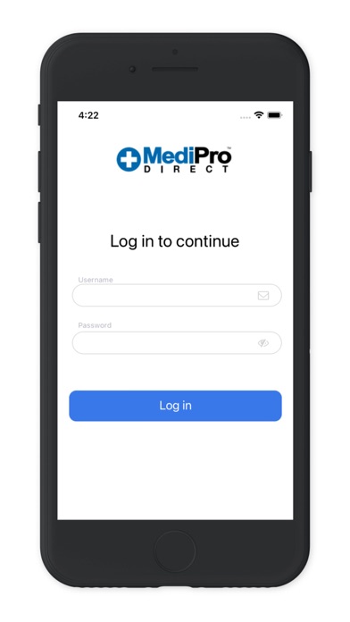 MediproDirect COC App Screenshot