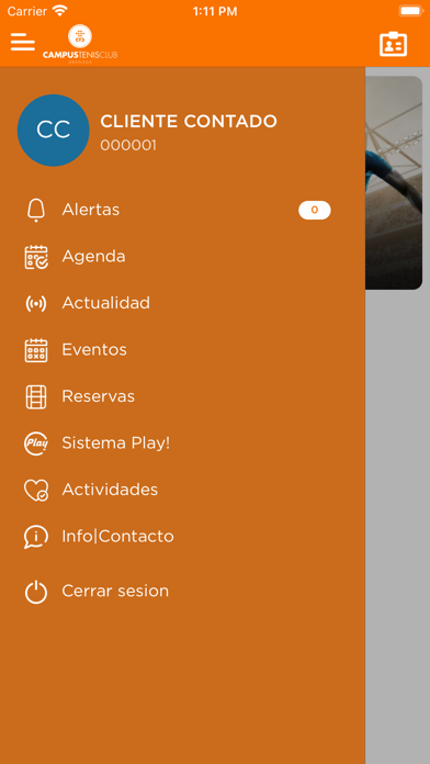Campus Tenis Club Granada Screenshot