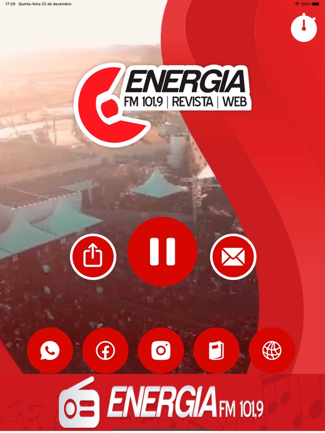 ENERGIA NA WEB - Rádio Energia FM 101,9 - Jaú SP