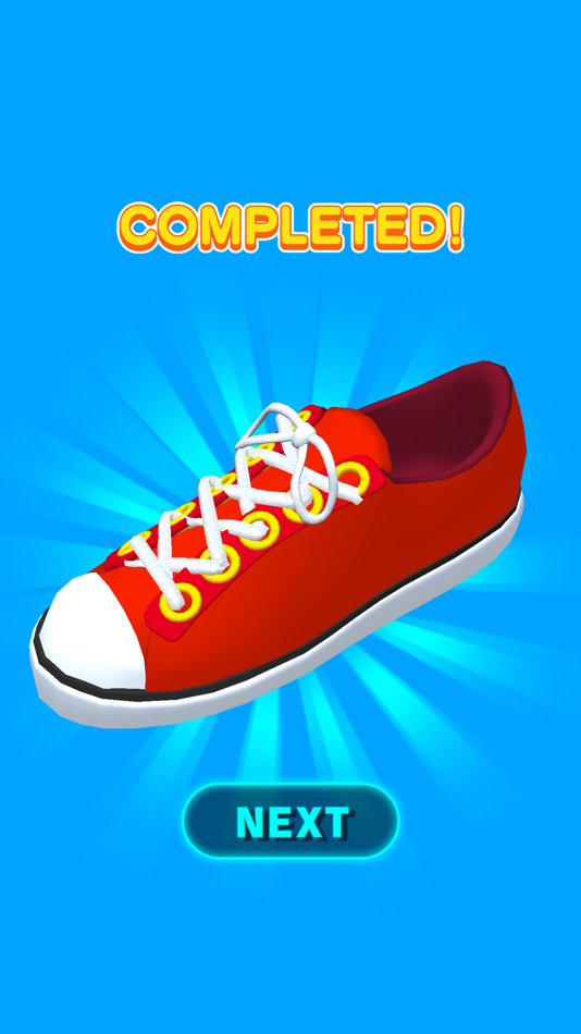 #3. Shoelace Master (iOS) By: Takashi Hida