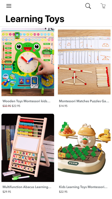 Cheap Kids Toys Shop Online Screenshot