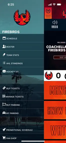 Game screenshot Coachella Valley Firebirds apk