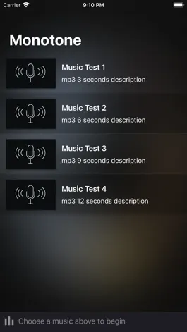 Game screenshot Monotone - Listen Music apk