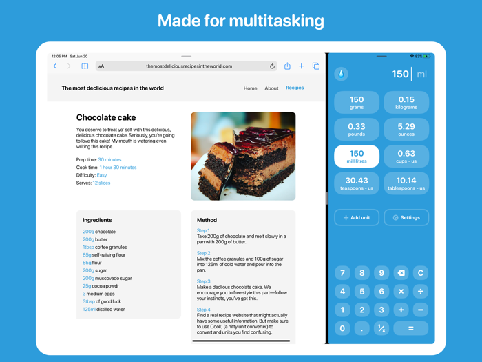 Cook - unit converter