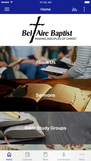 Bel Aire Baptist Church screenshot 1