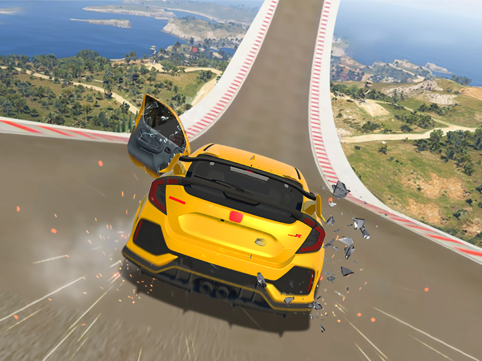 Car Crash Stunt Simulator Game