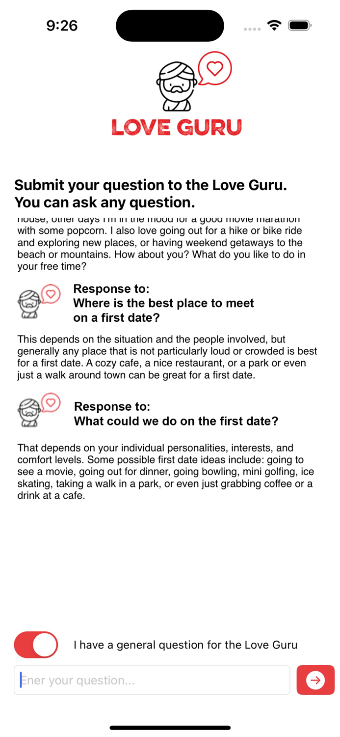 Love Guru - Online Dating Help