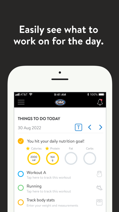 CAC Chicago Athletic Clubs Screenshot