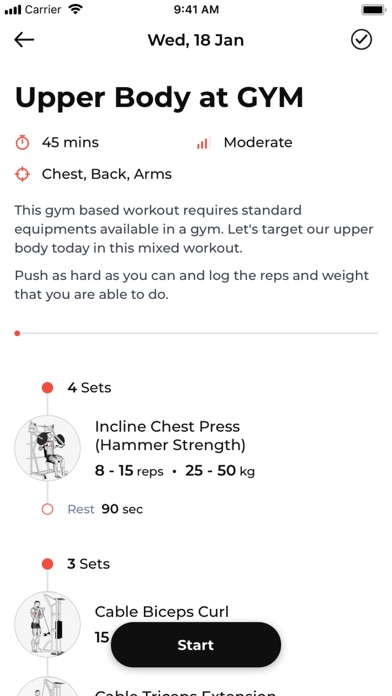 Turnedup Fitness Screenshot