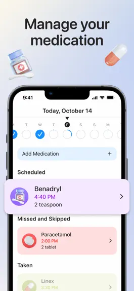 Game screenshot MyMeds: Medicine Pill Reminder mod apk