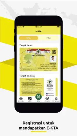 Game screenshot Golkar eKTA hack