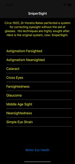 Game screenshot SniperSight: Eye Exercises mod apk