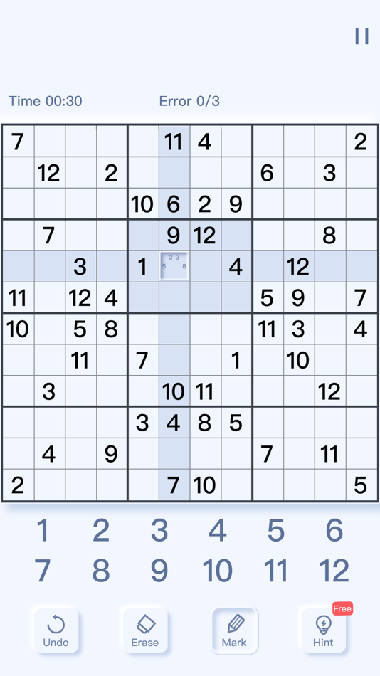 #3. Fun Sudoku - Brain Game (iOS) 来自: Traci Weyman