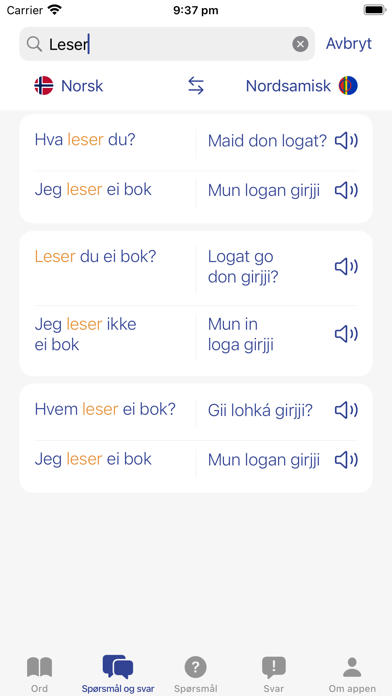 Screenshot #3 pour Bli kjent med samisk