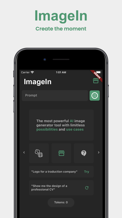 ImageIn: Create with AI Screenshot
