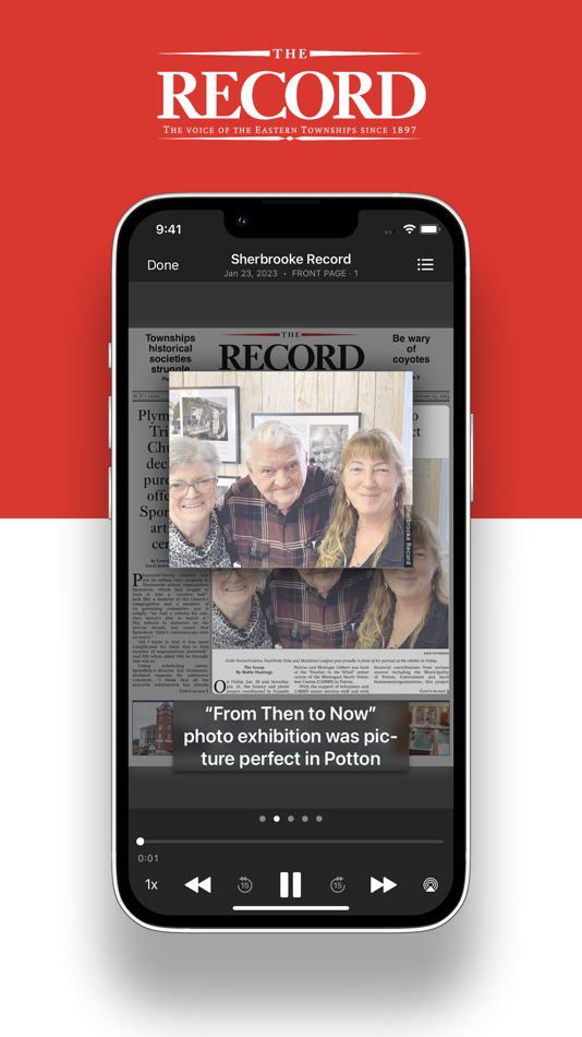 #4. Sherbrooke Record (iOS) بواسطة: PressReader Inc