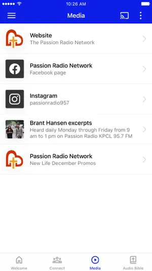 Passion Radio Network Player screenshot 3