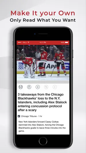 Blackhawks Hockey News Chicago screenshot 4
