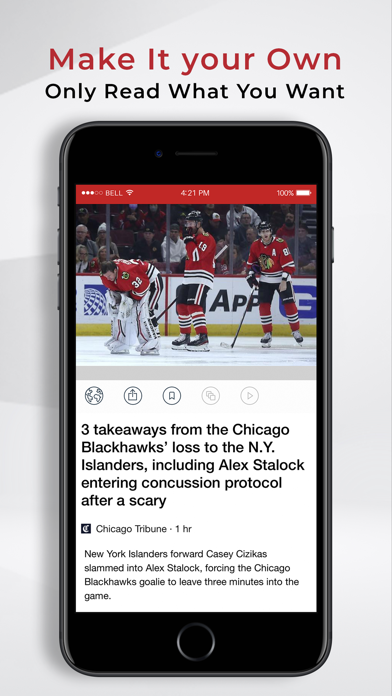 Blackhawks Hockey News Chicago Screenshot