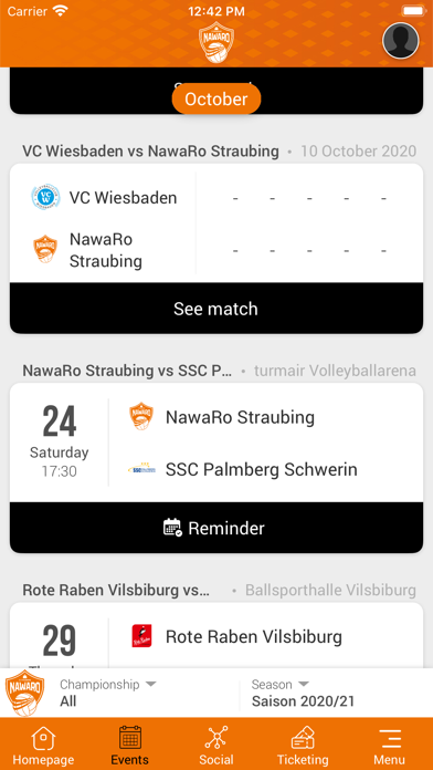 Screenshot #2 pour NawaRo Straubing - official