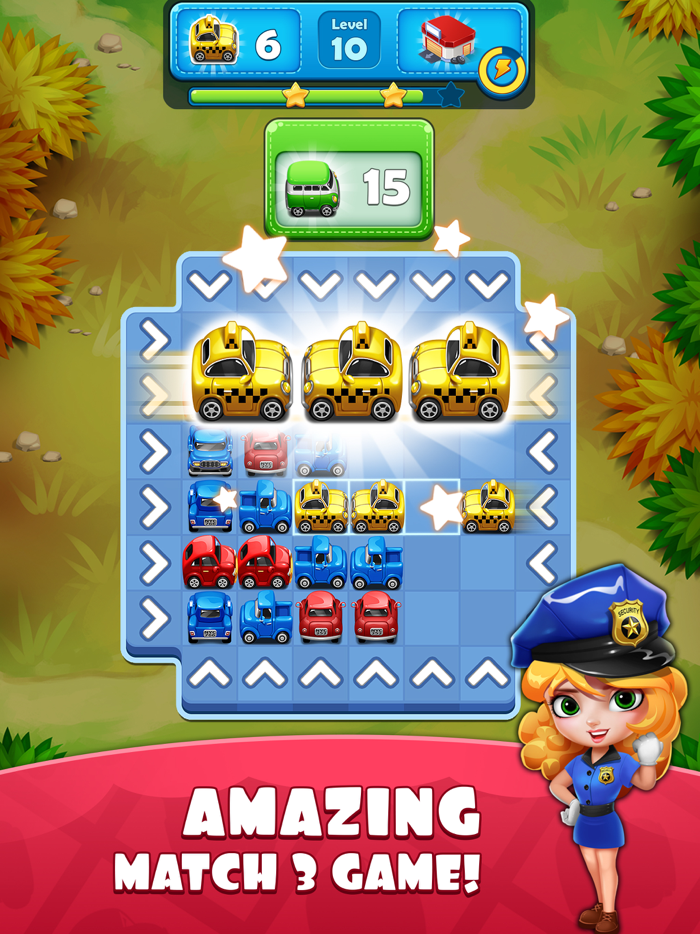 Traffic Jam Cars Puzzle Legend