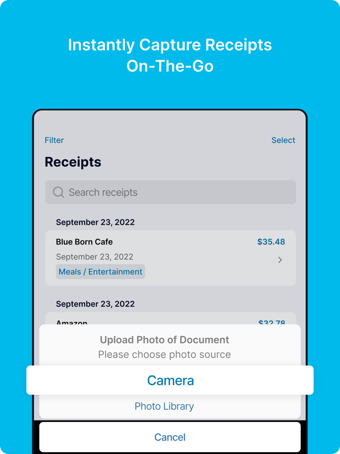 Shoeboxed Receipt Scanner App