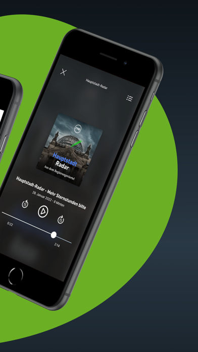DH - Nachrichten und Podcast Screenshot