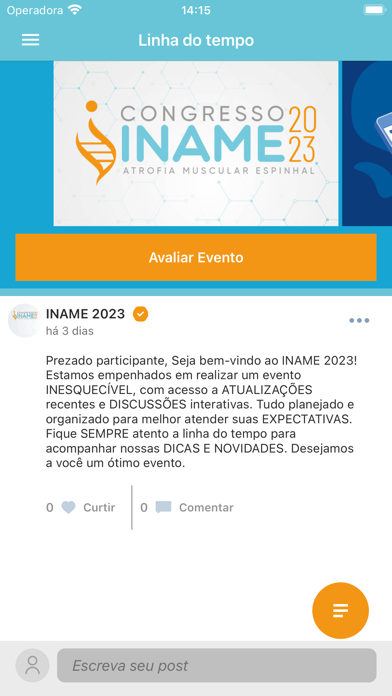 Congresso INAME 2023 Screenshot