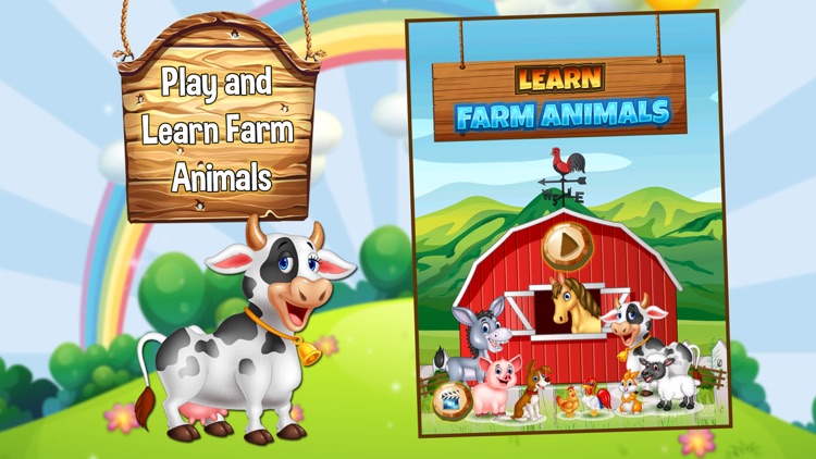 Play and Learn Farm Animals screenshot-4