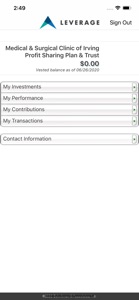 Leverage Retirement Inc. screenshot #1 for iPhone