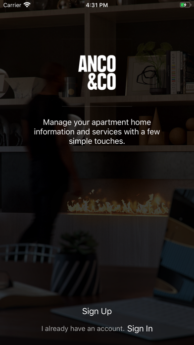 Anco&Co Resident App Screenshot