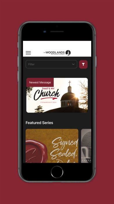 Woodlands Methodist Church Screenshot