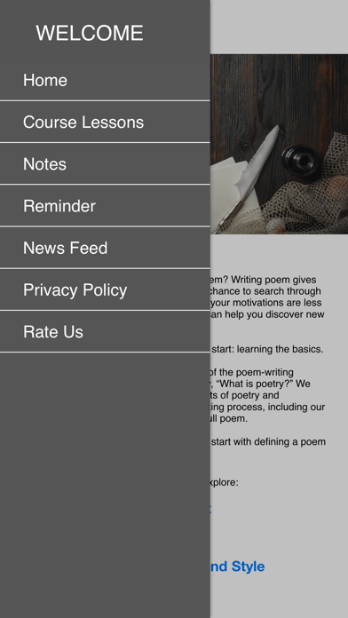 Poetry - Poem Writing Guide Screenshot