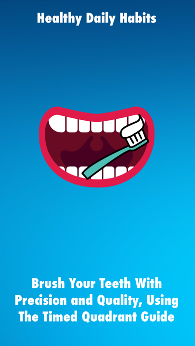 Screenshot #1 pour ToothBrushing Daily Guide
