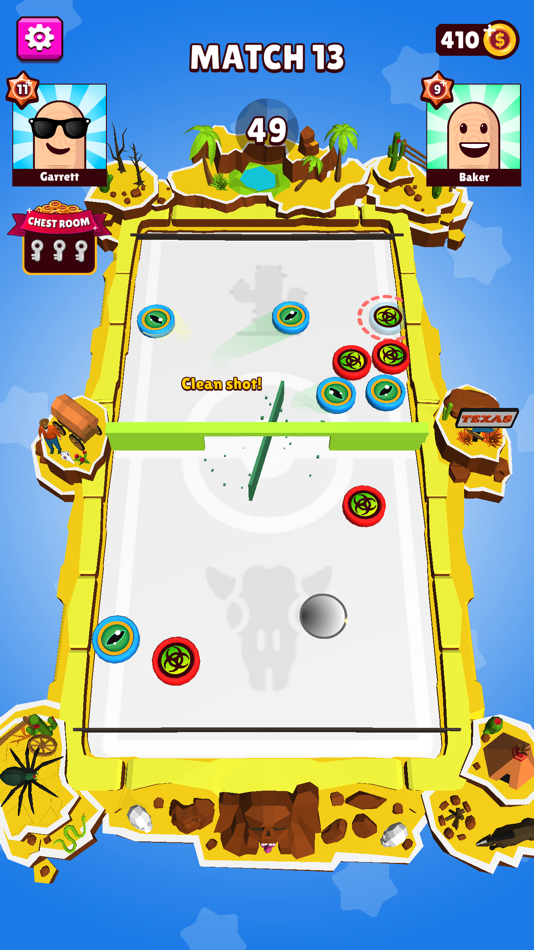 #6. Disc Wars! (iOS) By: OVIVO Games