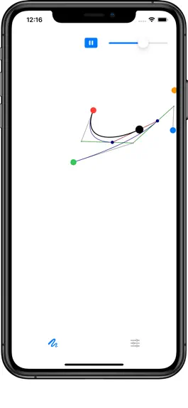 Game screenshot AniBez - Playful Visual Bezier apk