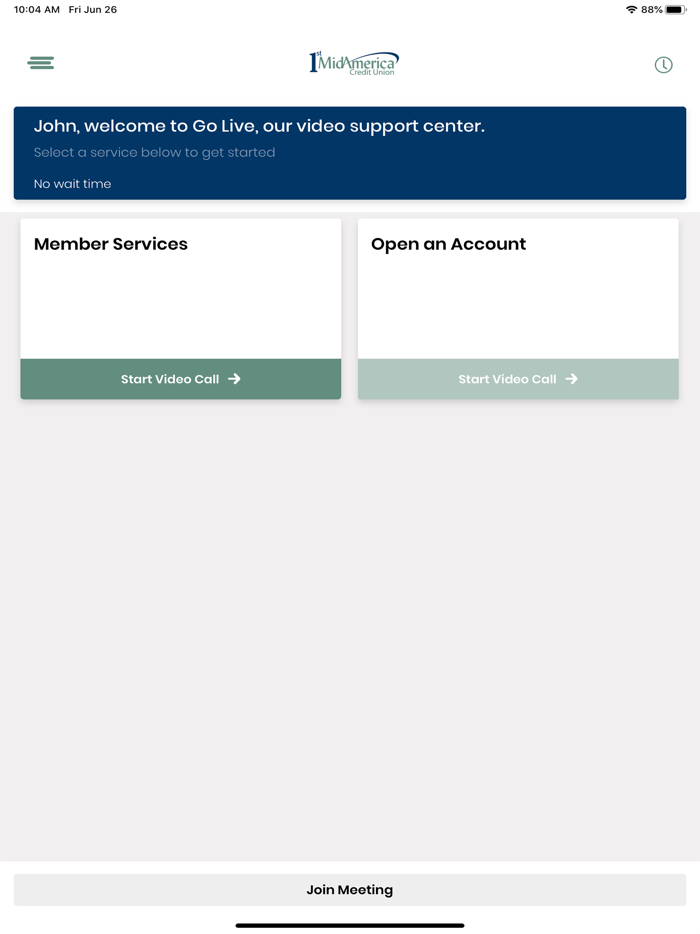 1st MidAmerica Go Live