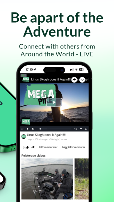 Fishr.tv - Live fishing app Screenshot