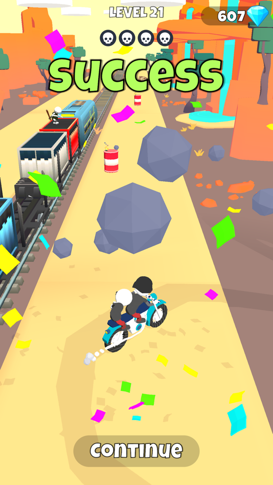 #3. Train Chase 3D (iOS) 由: omer cetin