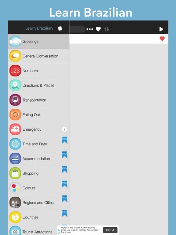 Screenshot #4 pour Learn Brazilian Portuguese -