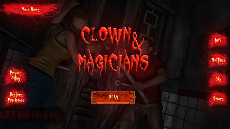 Horror Magician Scary Clown 3D screenshot-4