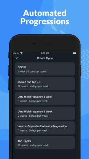 GZCL Method Workout Logger screenshot 4